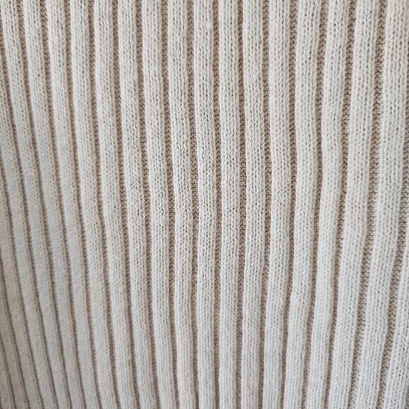 Vintage CTME Cream Turtleneck Sweater - Picture 2 of 4